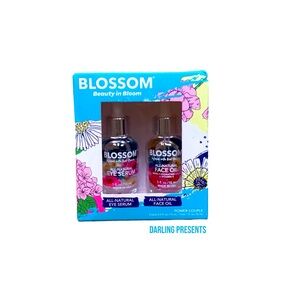 BLOSSOM BEAUTY IN BLOOM ALL NATURAL EYE SERUM & FACE OIL POWER COUPLE